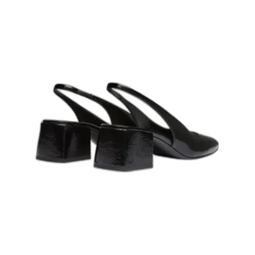 CourrÈGes Ac Vinyl Slingbacks