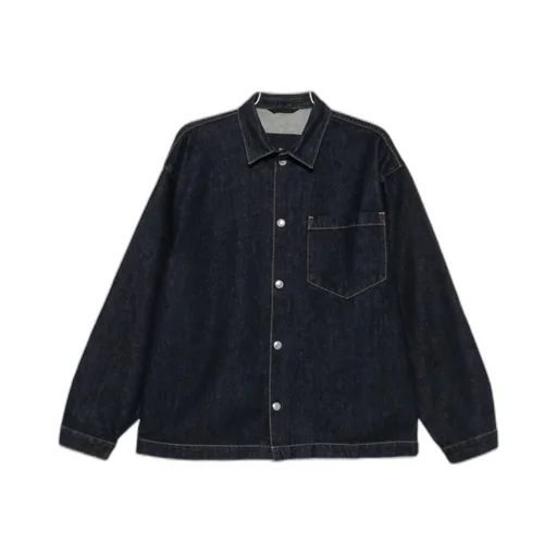 7 For All Mankind Snap-Closure Denim Shirt