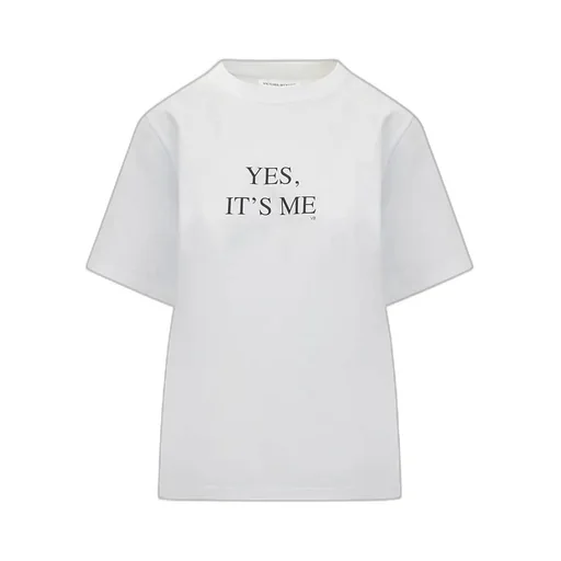 Victoria Beckham Yes, It's Me Printed T-Shirt