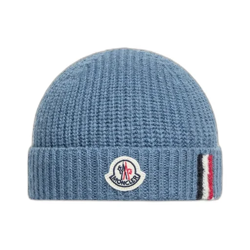 Moncler Enfant Tricolour Trimmed Beanie