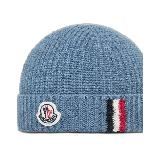 Moncler Enfant Tricolour Trimmed Beanie