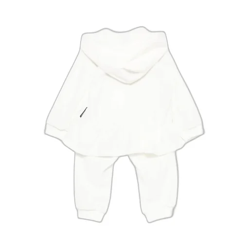 Ruffled Teddy-Embroidered Tracksuit