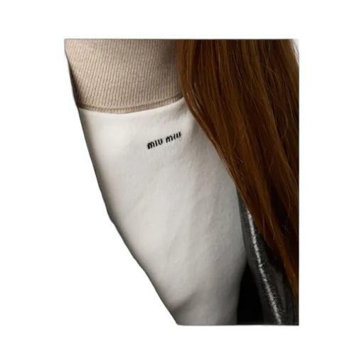 Miu Miu Crewneck Knitted Top