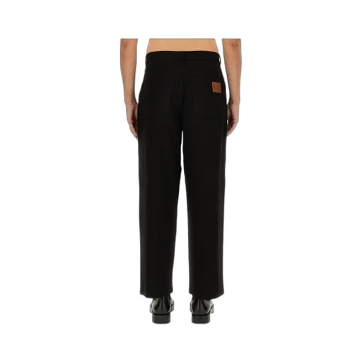 Casual Pants With Belt Loops