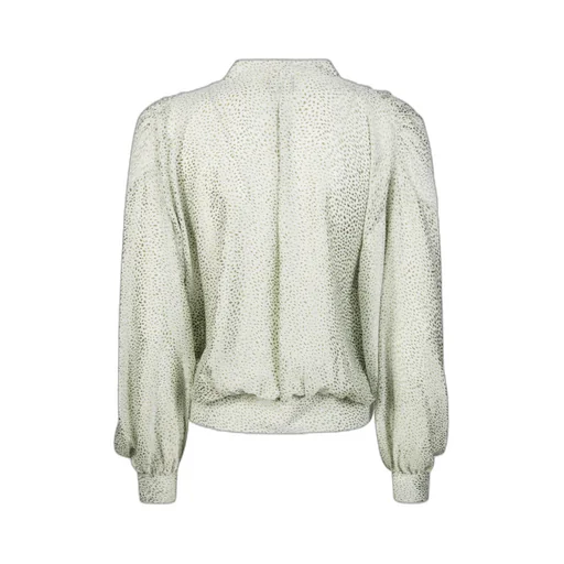Forte Forte Abstract-Pattern Long Sleeved Blouse
