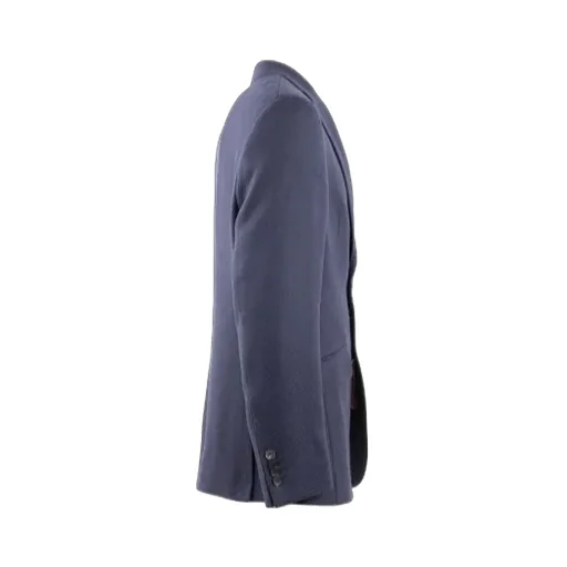 Notched Patterned Blazer