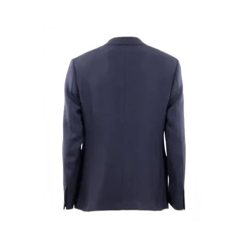 Notched Patterned Blazer