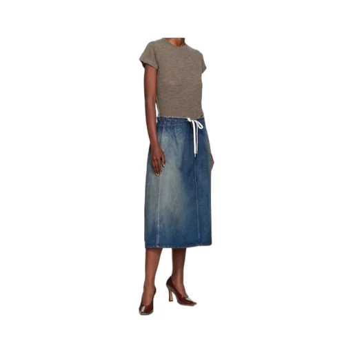 Sheer Wool Jersey T-Shirt