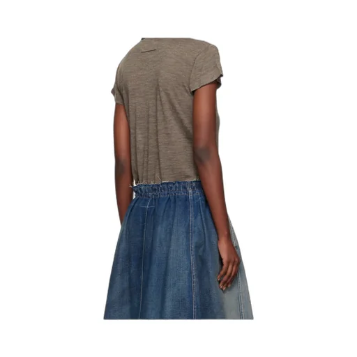 Sheer Wool Jersey T-Shirt