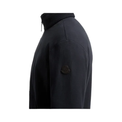 Cotton & Cashmere Zip-Up Sweatshirt