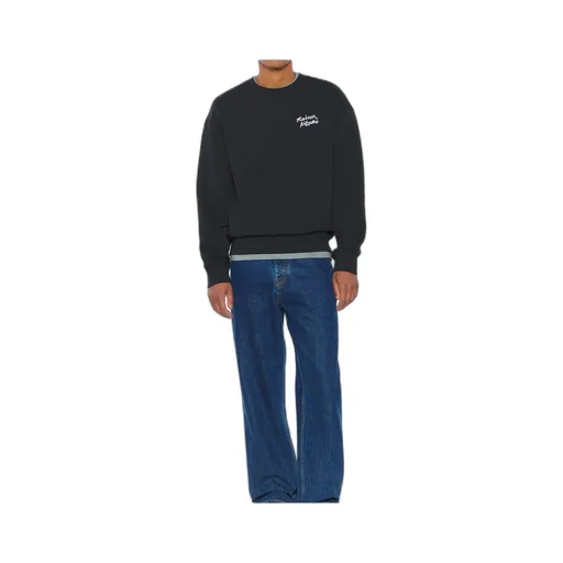 Maison Kitsun Handwriting Comfort Sweatshirt