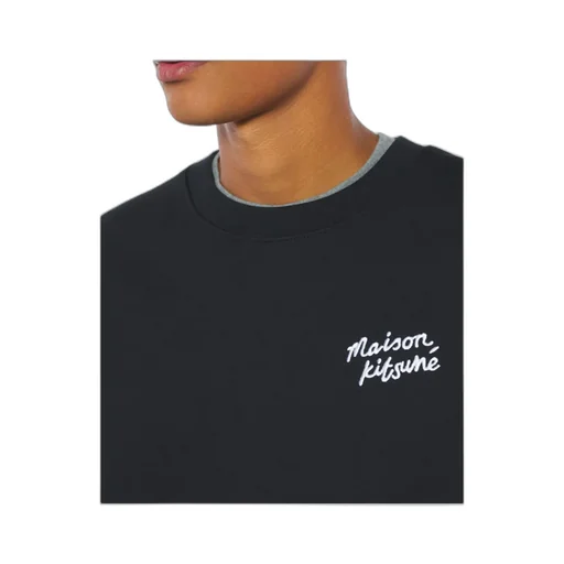 Maison Kitsun Handwriting Comfort Sweatshirt