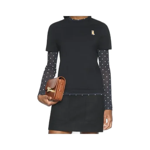 Maison Kitsun Lady Fox Regular T-Shirt