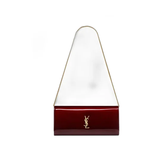 Saint Laurent Kate Foldover Top Clutch Bag