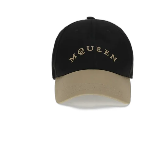 Alexander Mcqueen Logo Embroidered Two-Toned Baseball Cap