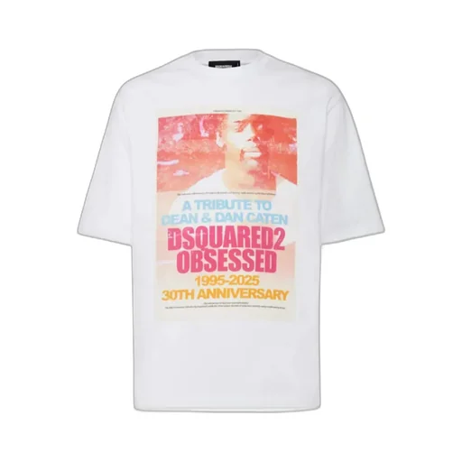 Dsquared2 Logo-Printed Crewneck T-Shirt