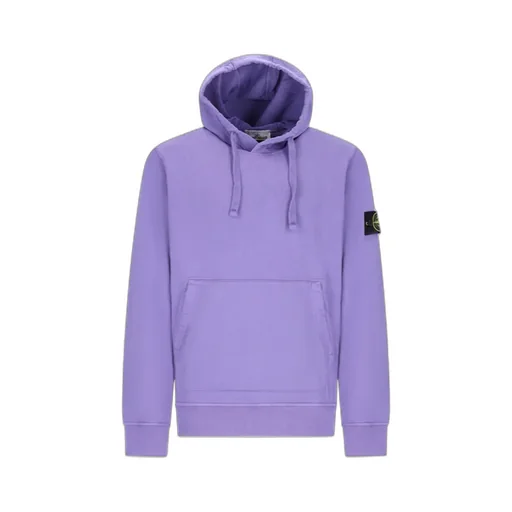Stone Island Logo Patch Drawstring Hoodie