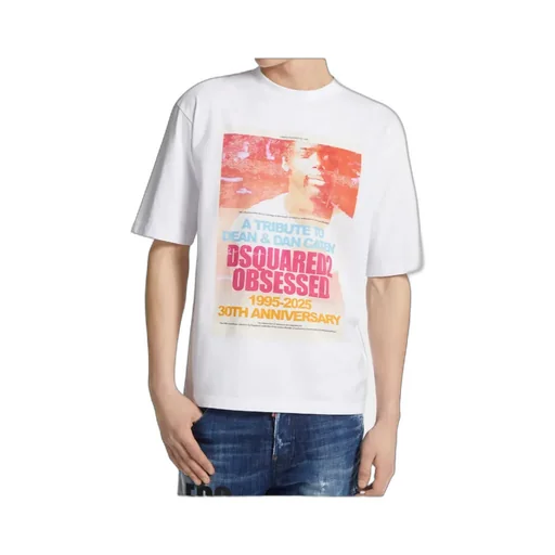 Dsquared2 Logo-Printed Crewneck T-Shirt