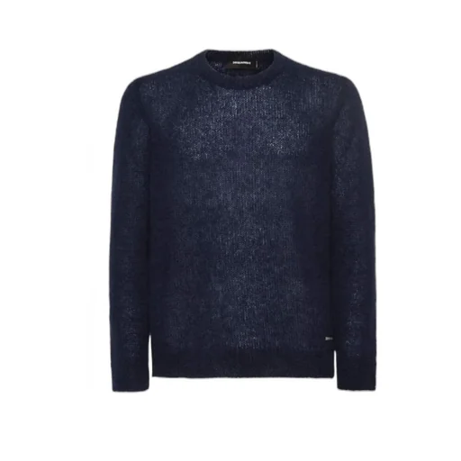 Dsquared2 Logo Plaque Knitted Jumper