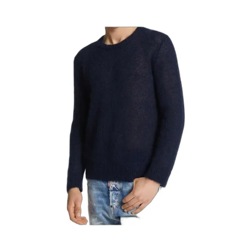 Dsquared2 Logo Plaque Knitted Jumper