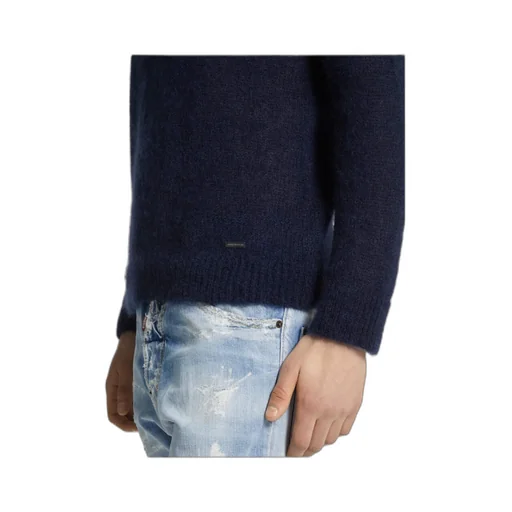 Dsquared2 Logo Plaque Knitted Jumper