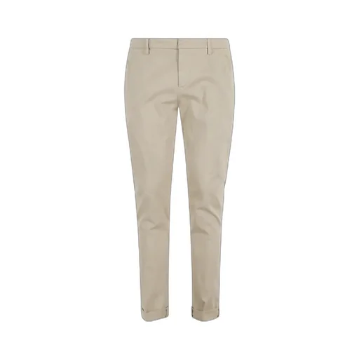 Belt-Lined Casual Pants