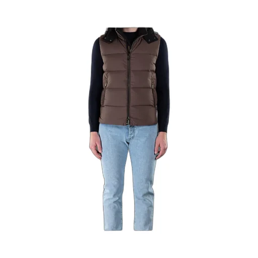 High-Neck Padded Gilet