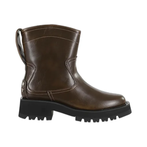 Studded Low-Top Boots