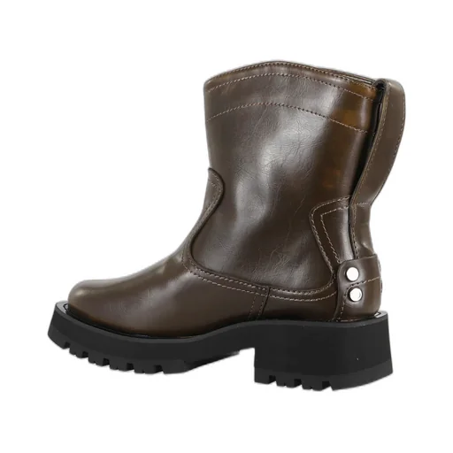 Studded Low-Top Boots
