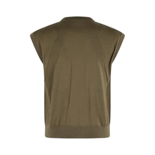 Button Sleeveless Vest