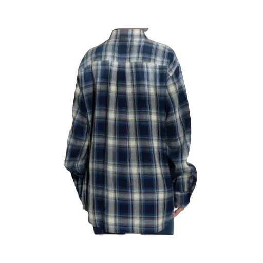 Checked-Pattern Shirt