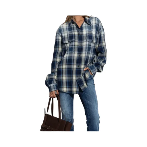 Checked-Pattern Shirt