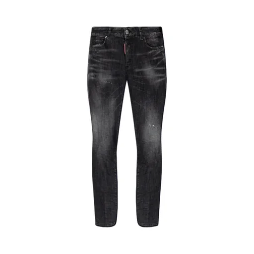 Faded Distressed Jeans