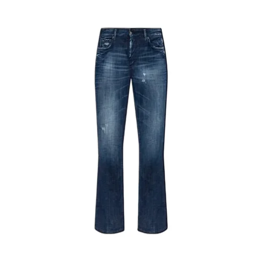 Distressed Flared Jeans