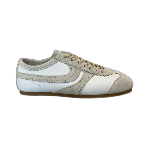 Lace-Up Low-Top Sneakers