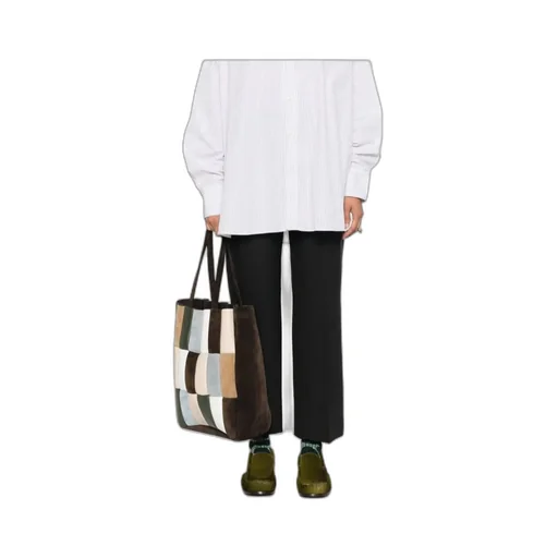 Plan C Cropped Wool Pants