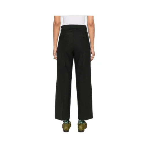 Plan C Cropped Wool Pants
