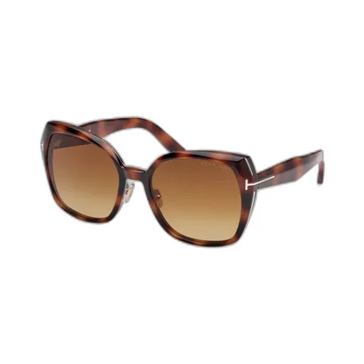 Tom Ford Eyewear Plum Square-Frame Sunglasses