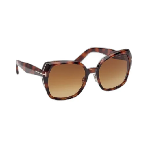 Tom Ford Eyewear Plum Square-Frame Sunglasses