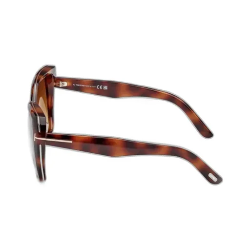 Tom Ford Eyewear Plum Square-Frame Sunglasses