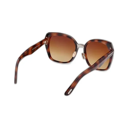 Tom Ford Eyewear Plum Square-Frame Sunglasses