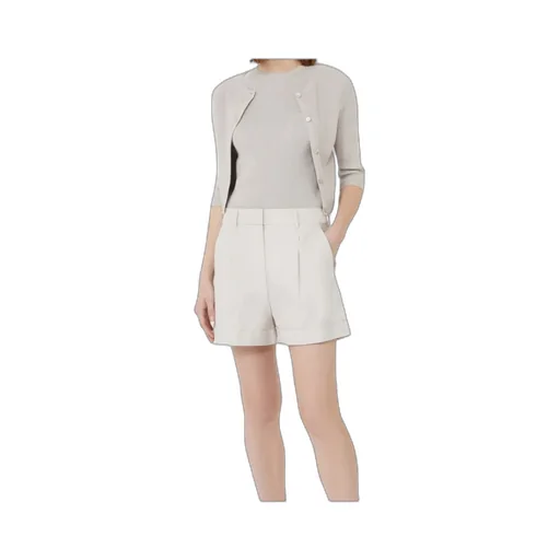Cropped Cotton Cardigan