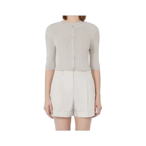 Cropped Cotton Cardigan