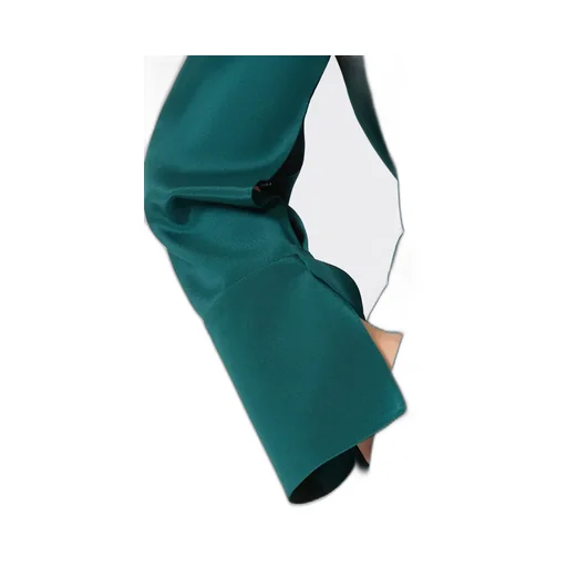 Comfortable Trousers In Stretch Crpe De Chine