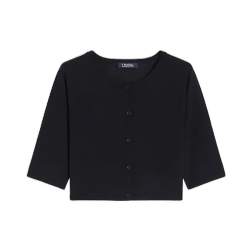 Short Wool Cardigan