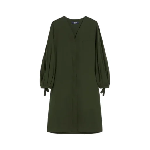 Stretch Poplin Dress