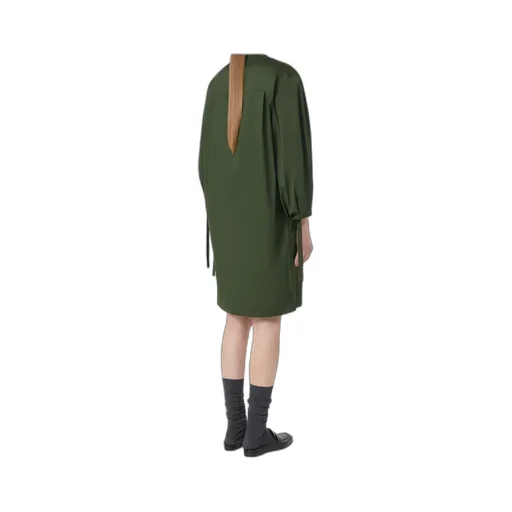 Stretch Poplin Dress