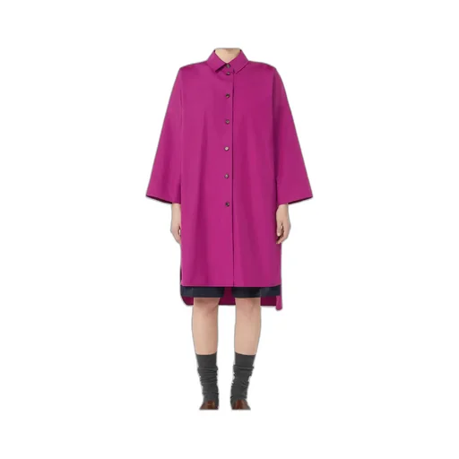 Cotton Poplin Shirt Dress