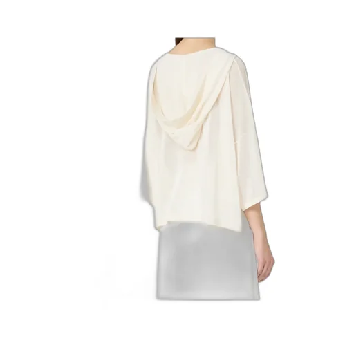 Loose Cotton And Viscose Jumper