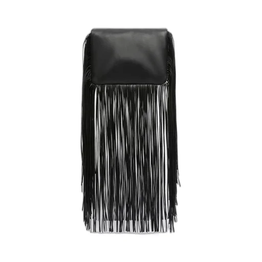 Mini Soffy Bag In Nappa With Fringes